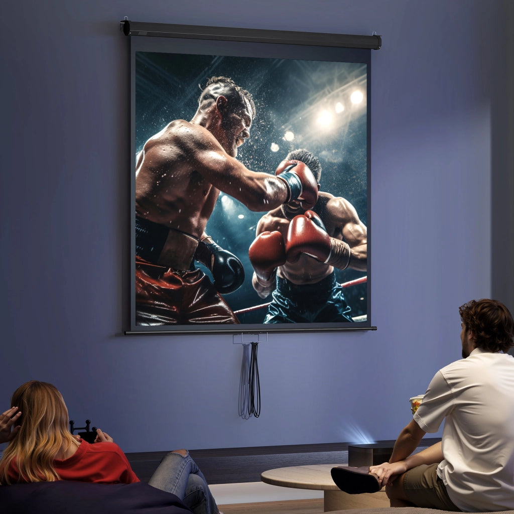 Schermo Proiezione 152x152 cm ¨C Xylo ¨C 85 pollici formato 1:1 HD 4K