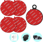 Pannelli di sostituzione circolari a doppia faccia - Set da 4 pezzi 70 mm con Molto Alta Aderenza