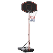 CANESTRO PORTATILE CON ALTEZZA REGOLABILE E BASE RIEMPIBILE 73 X 125 X 220 CM