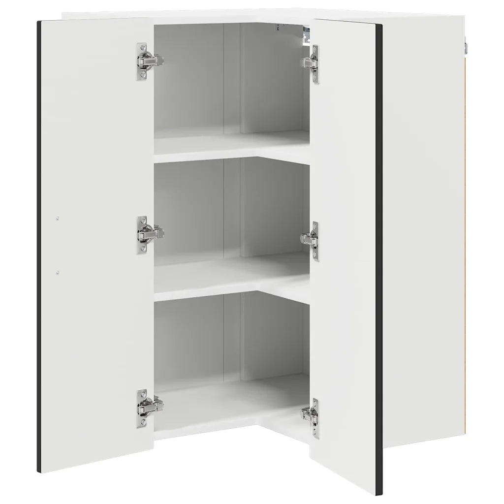 Mobile da cucina-Armadio da cucina Nero 57 x 57 x 80 cm Legno multistrato 717457