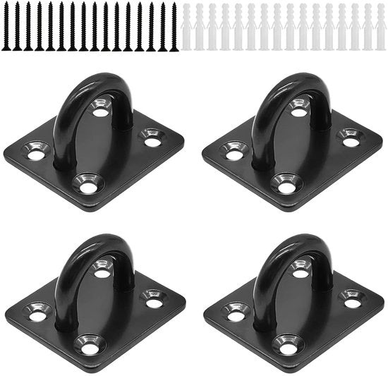 Oggetto di appendi per decorazione - Set di viti inclusa - Per parete e soffitto - Forte e duraturo - Adatto per decorazione appesa