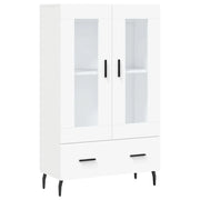 Buffet credenza cassettiera mobiletto mobile contenitore organizer cucina soggiorno salotto alto 69,5 x 31 x 115 cm legno ingegnerizzato bianco 02_0032492