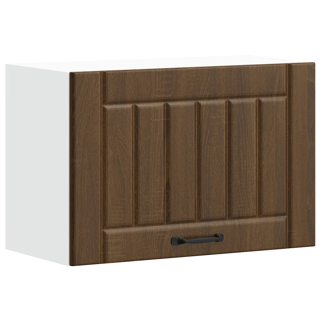 Pensile da Cucina Lucca Rovere Marrone in Legno Multistrato 853844