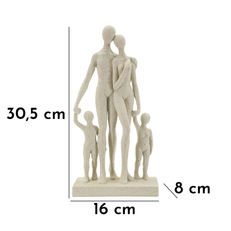 Statuetta Family Stons cm 16x8x30,5