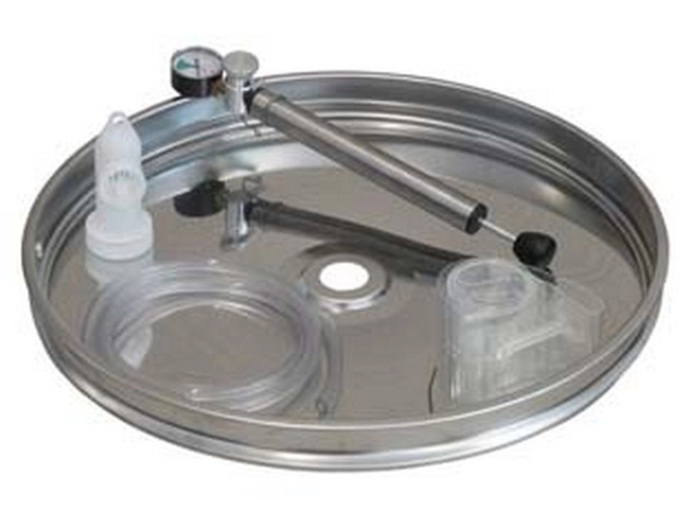 1pz galleggiante ad aria inox completo - ø mm.420 per contenitore inox da lt.10 cod:ferx.fer336543