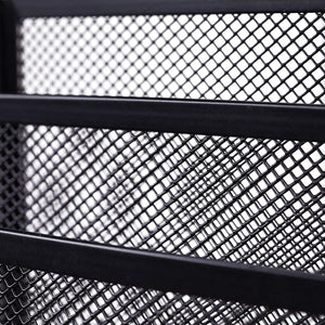 Portadocumenti da ufficio con 3 scomparti in metallo nero 13_0002385