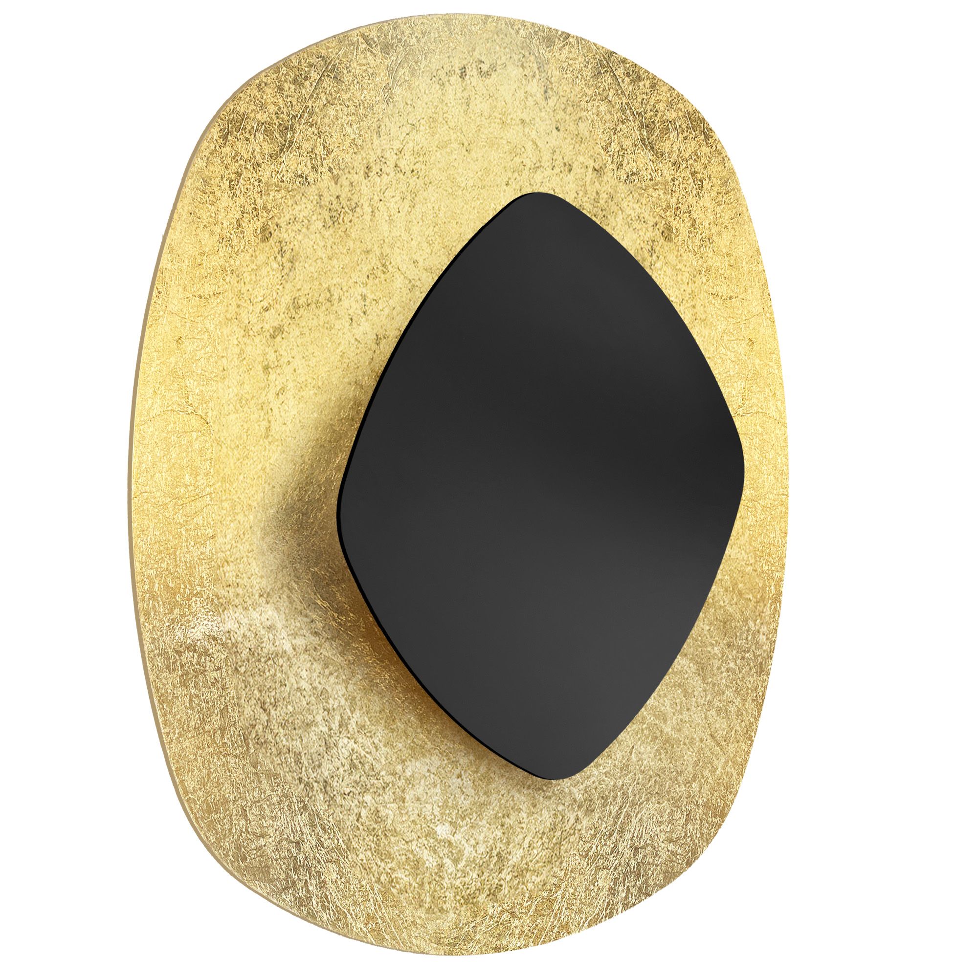 Lampada Da Parete App1270 Black Gold