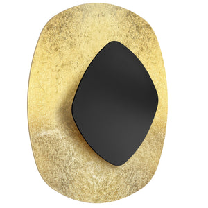 Lampada Da Parete App1270 Black Gold