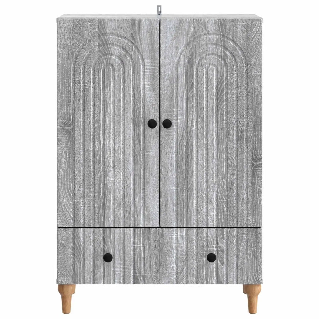 Credenza Grigio Sonoma 66 x 34,5 x 95 cm Legno ingegnerizzato 894211