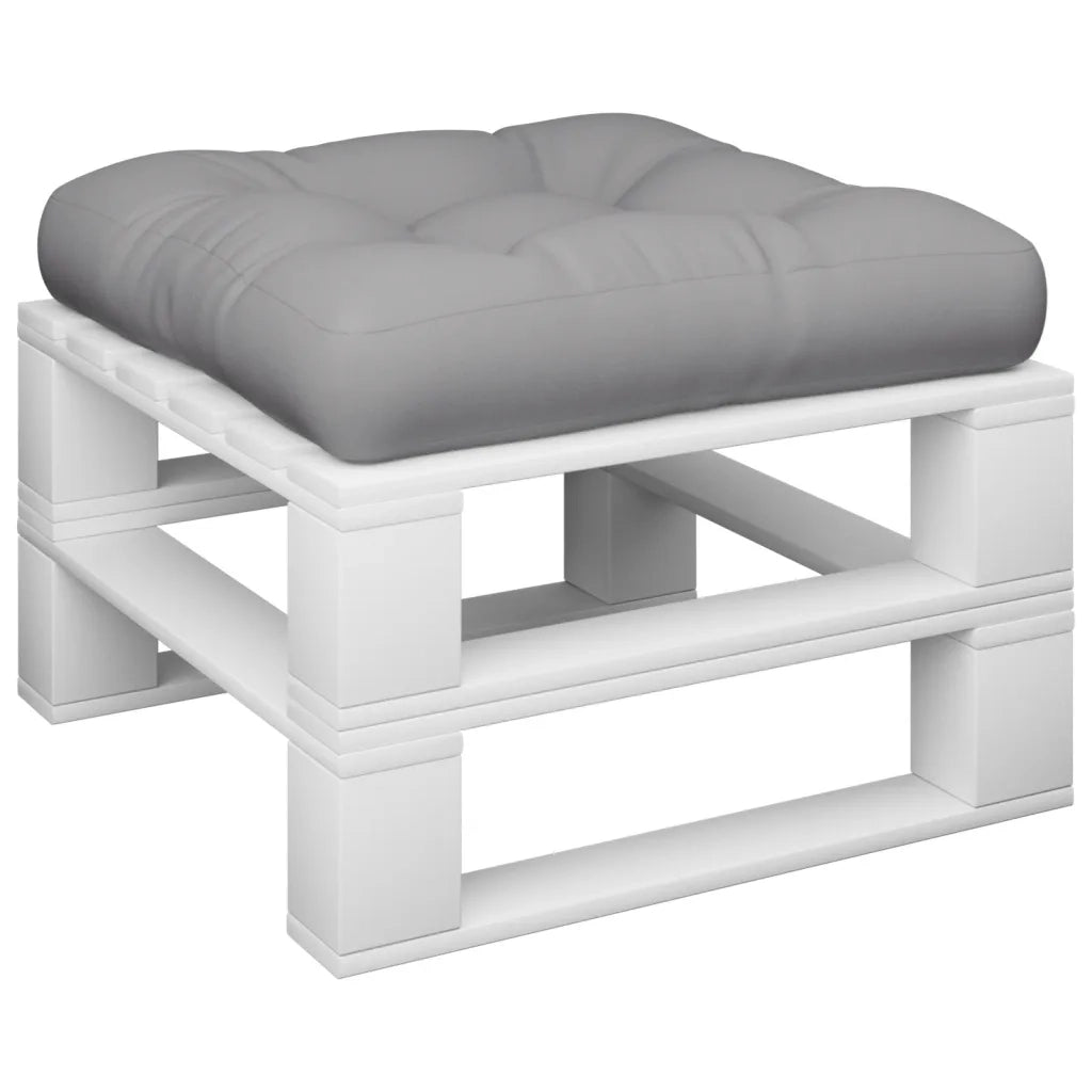 Cuscino per pallet | Cuscini per sedie Grigio in Tessuto