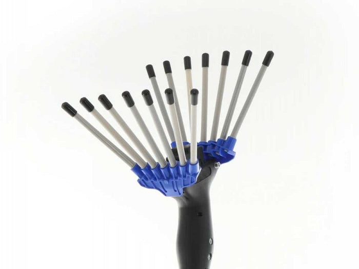 Abbacchiatore elettrico Paterlini V-UP con asta telescopica a batteria 12V