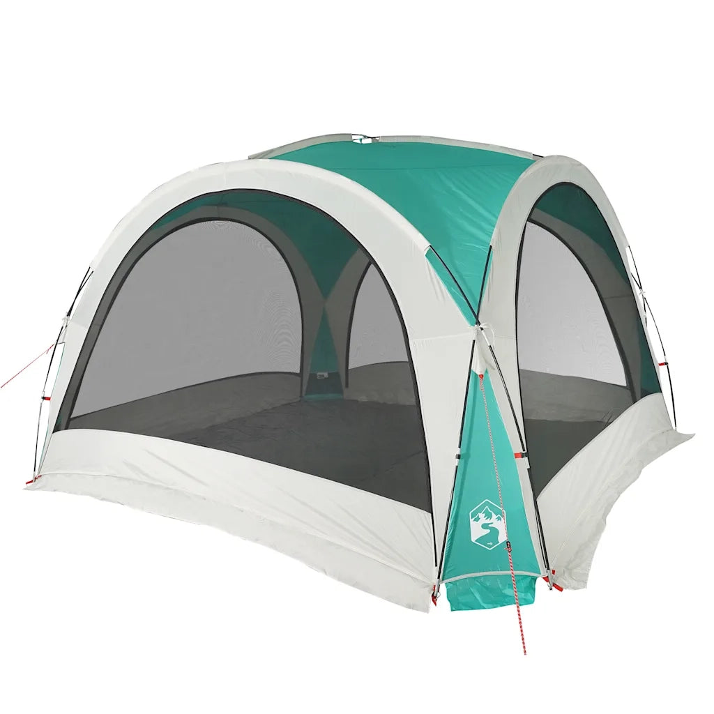 Tenda per Feste-Tenda da campeggio Verde Impermeabile 910875