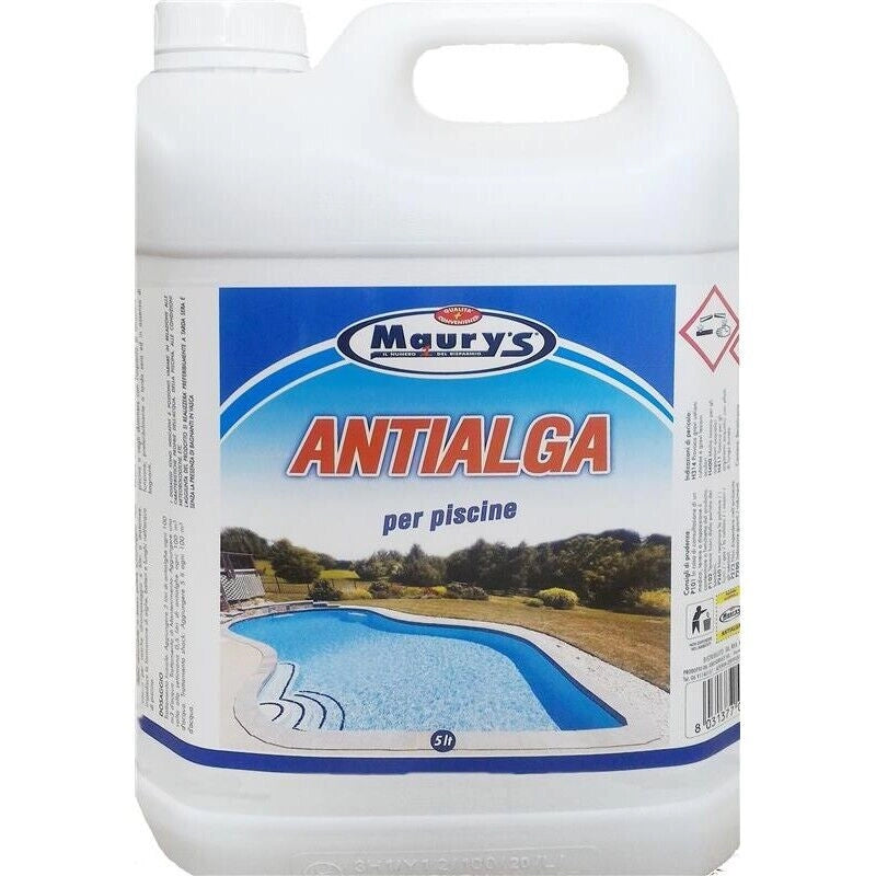 MAURY'S ANTIALGHE TRATTAMENTO SCHIARENTE PER PISCINA 1LT