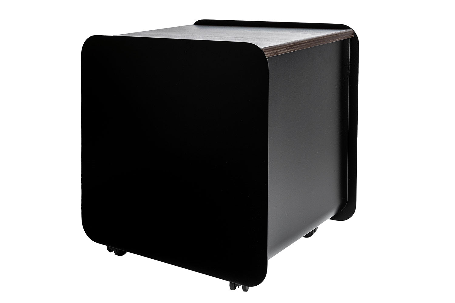 Porta Pellet con Coperchio Effetto Legno 40x49x50 cm in Ferro Verniciato Grigio Martellato e Marrone