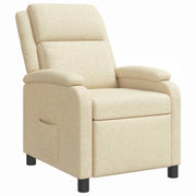 Poltrona reclinabile Crema Tessuto 42034856