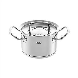 Fissler 084-128-16-000-0 Original-Profi Collection Pentola in Acciaio Inox 2.1 L Adatta a Tutti i Piani Cottura incluso Coperchio Metallico colore Argento