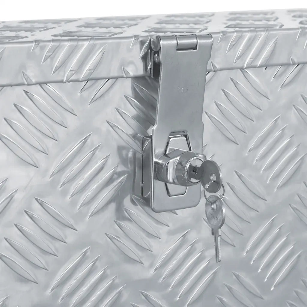 Cassetta in Alluminio 76,5x26,5x33 cm Argento CFW7136419