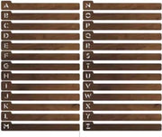 Sistema di Archiviazione in Vinile - Supporto per Vinili - Vinili - Ordine Alfabetico