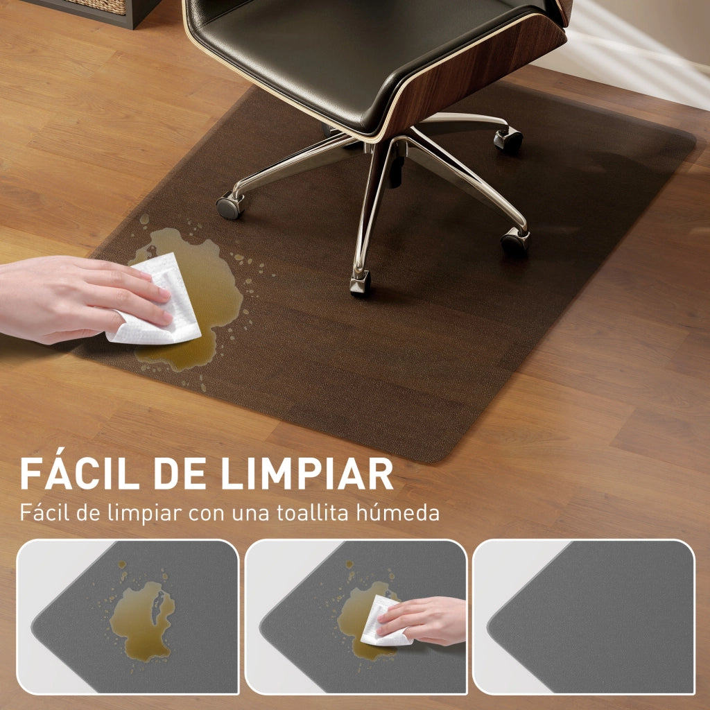 Tappetino Protettivo per Sedia da Ufficio ¨C zephmum ¨C 90x120 cm Nero