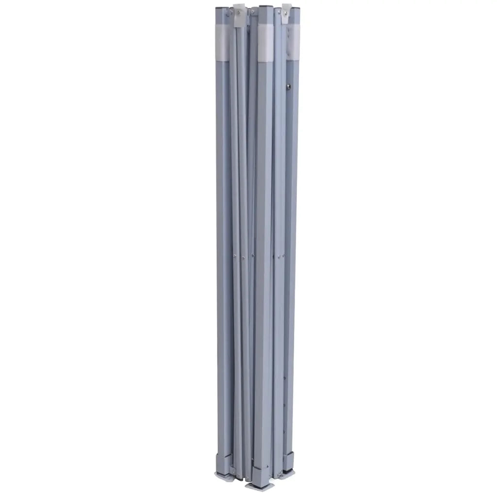 Tenda Pieghevole con 2 Pareti 3x3 m Verde 44962