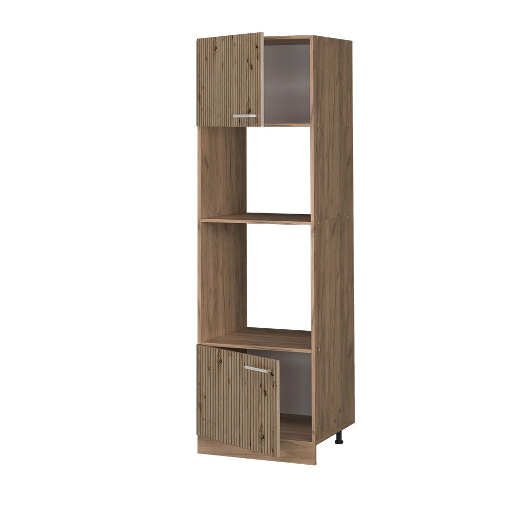 Vicco Set mobili bagno Rovere artigianale 60 cm