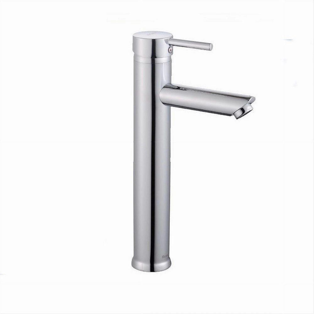 Trade Shop - Rubinetto Bagno Cromato Lucido Miscelatore Orientabile Lavabo A Canna Alta 87388 -