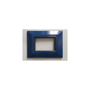 Trade Shop - Placca Placchetta Placchette Compatibili Per Serie Axolute Bticino Colorate Sq - Blu -7 Fori     -