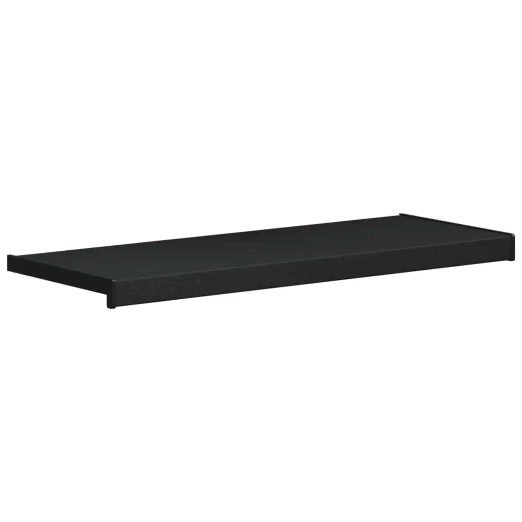 Soglia della Finestra Nero con Venature del Legno PVC CFW2149189