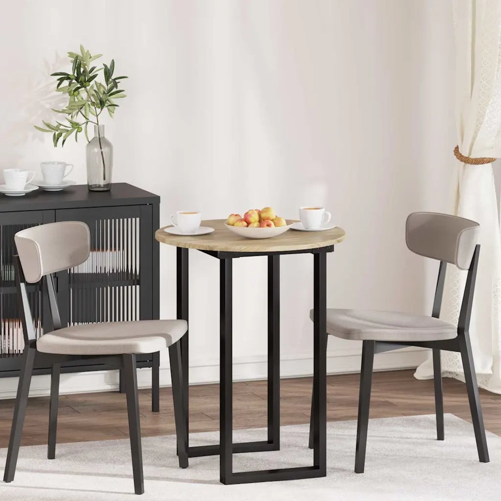 Piano del tavolo rovere sonoma Ø 60 x 1,5 cm Legno multistrato 880403