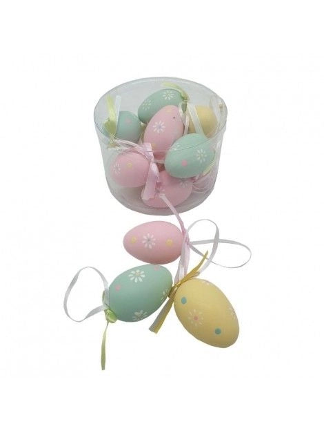 UOVO PLASTICA 12 PZ 13,5XH9 CM
