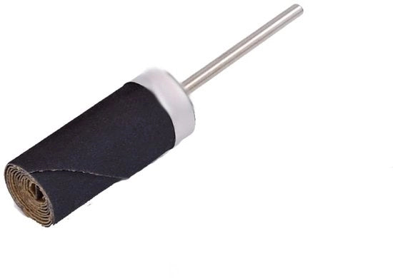 Kit di abrasivi 320 Grit - Panno abrasivo a forma di triangolo - Panno abrasivo a forma di cerchio - Panno abrasivo fine - Blocco abrasivo - Installazione duratura e facile - Manico abrasivo