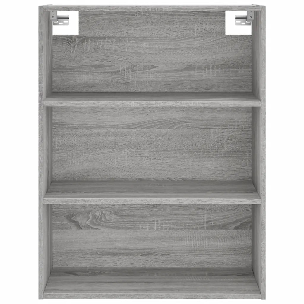Credenza Grigio Sonoma 69,5x34x180 cm in Legno Multistrato 3200527