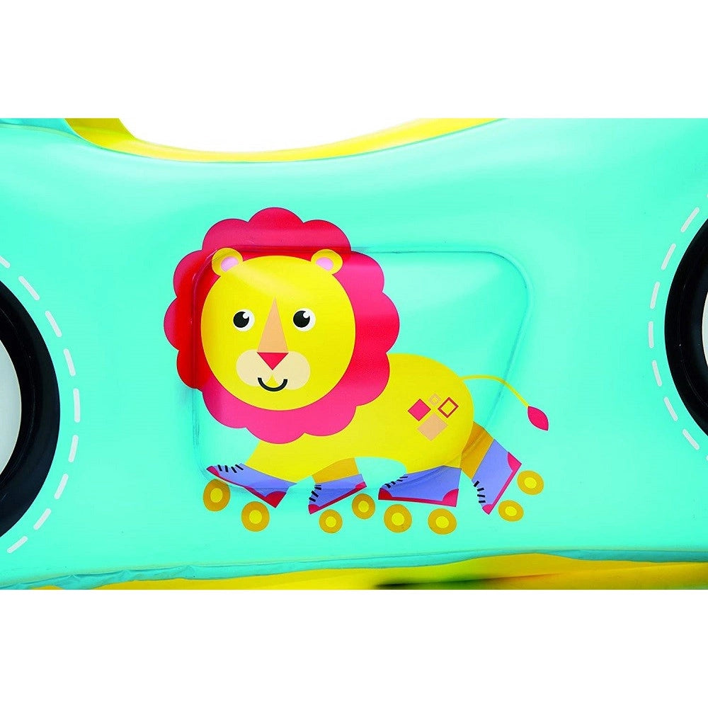 Trade Shop - Macchina Gonfiabile Bambini 2 Anni+ 119x79x51cm Con 25 Palline Multicolore 93535 -