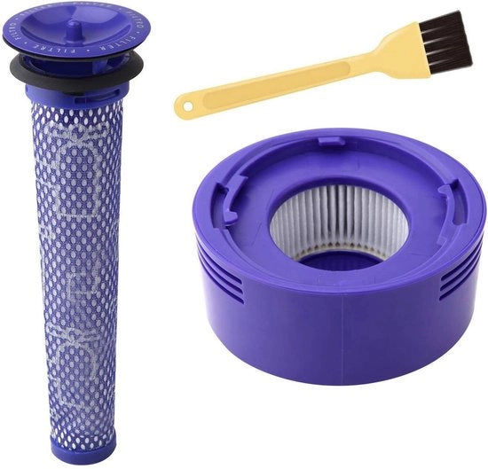 Unità di filtro rimovibile - Set di filtri HEPA - Sostituzione premium - Adatto per Dyson V7 V8 - Pezzi di aspirapolvere - Per la pulizia ottimale...