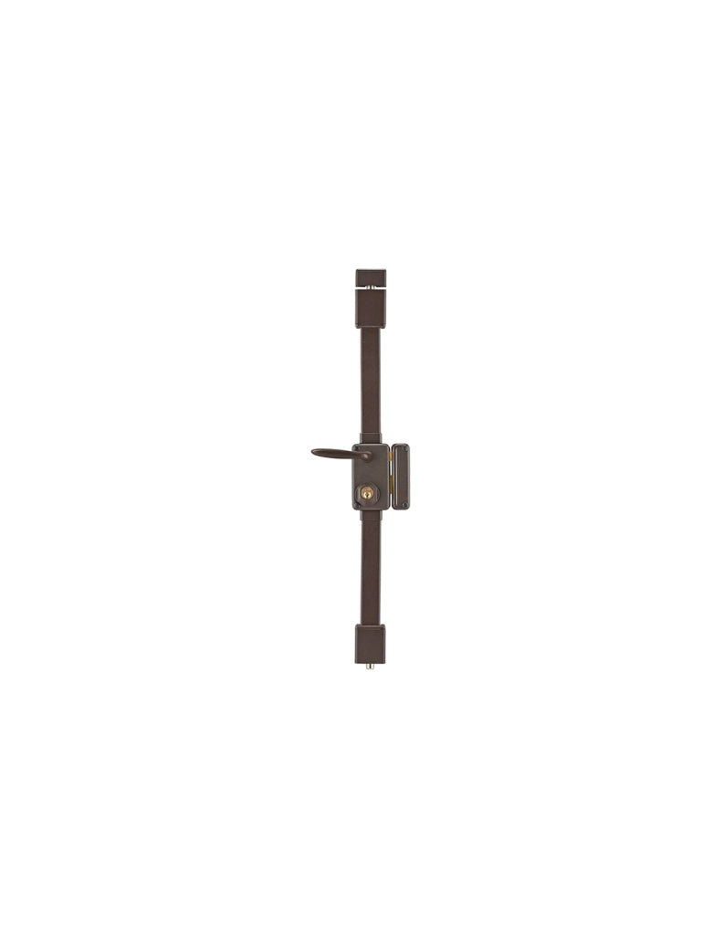 Serratura BELUGA marrone HG5 con quadro maniglia 75 x 130 mm, destra, 4 chiavi – THIRARD