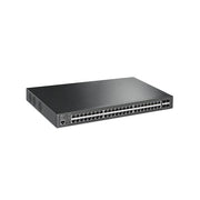 Switch tp-link tl-sg3452xp 48p gigabit  poe+,l2+ managed,4 slot sfp+ 10ge, power budget 500w, 1u 19-inch rack-mountable
