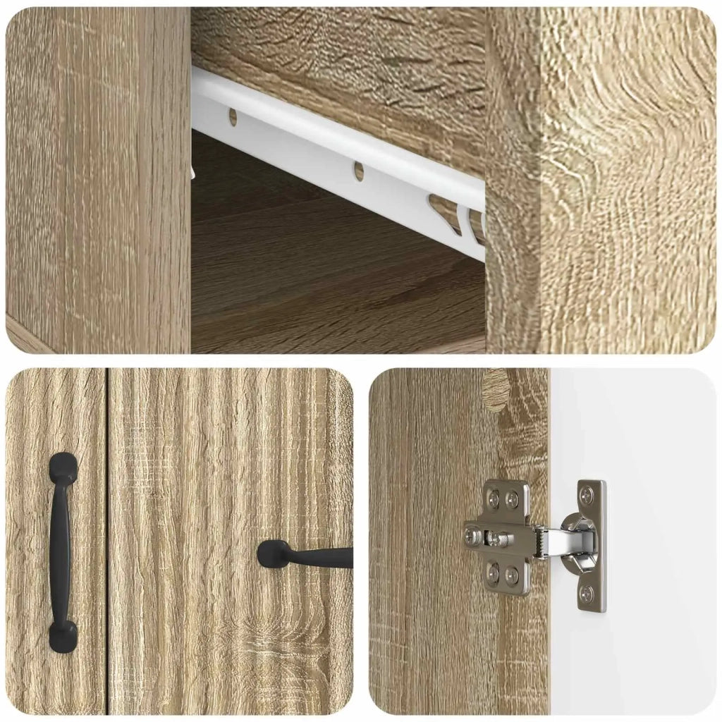 Credenza Rovere Sonoma 66 x 34,5 x 87 cm Legno ingegnerizzato 895317