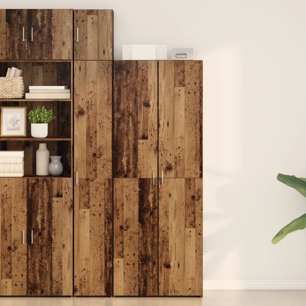 Mobile Alto Legno Vintage 70x42.5x185 cm Legno Ingegnerizzato
