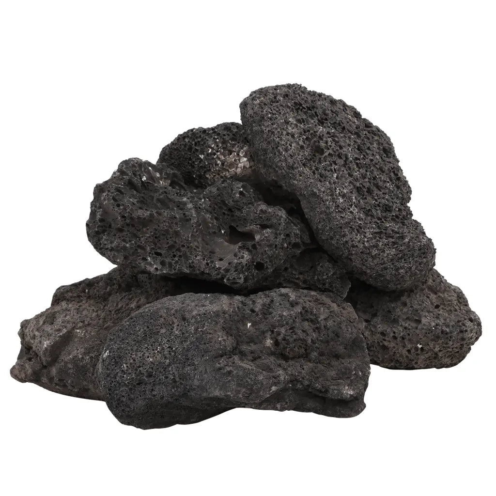 Rocce Vulcaniche 25 kg Nere 10-30 cm CFW6717200