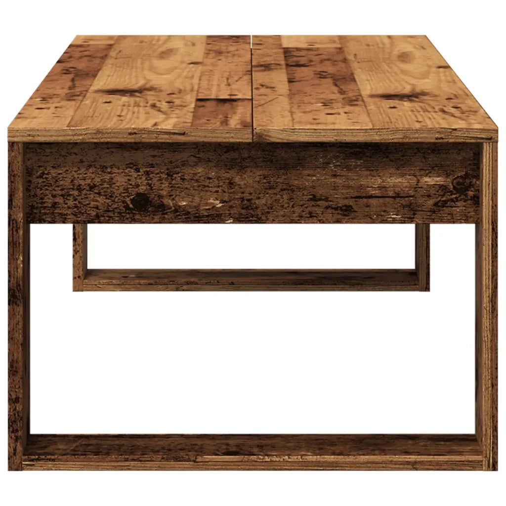 Tavolino da salotto | Tavolino da caff¨¨ | Tavolino da Soggiorno Legno Antico 102x50x35 cm in Truciolato