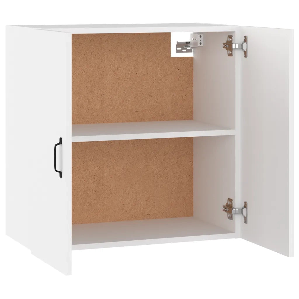 Armadietto a Muro Bianco 60x31x60 cm Legno Multistrato 812897