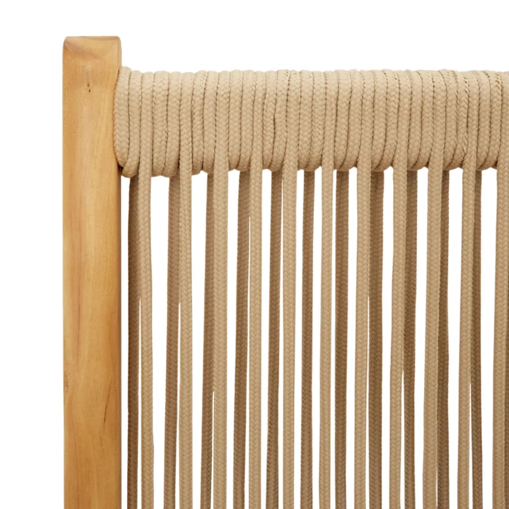 Sedie da Giardino Reclinabili 8pz Beige Legno Massello Acacia 3214537