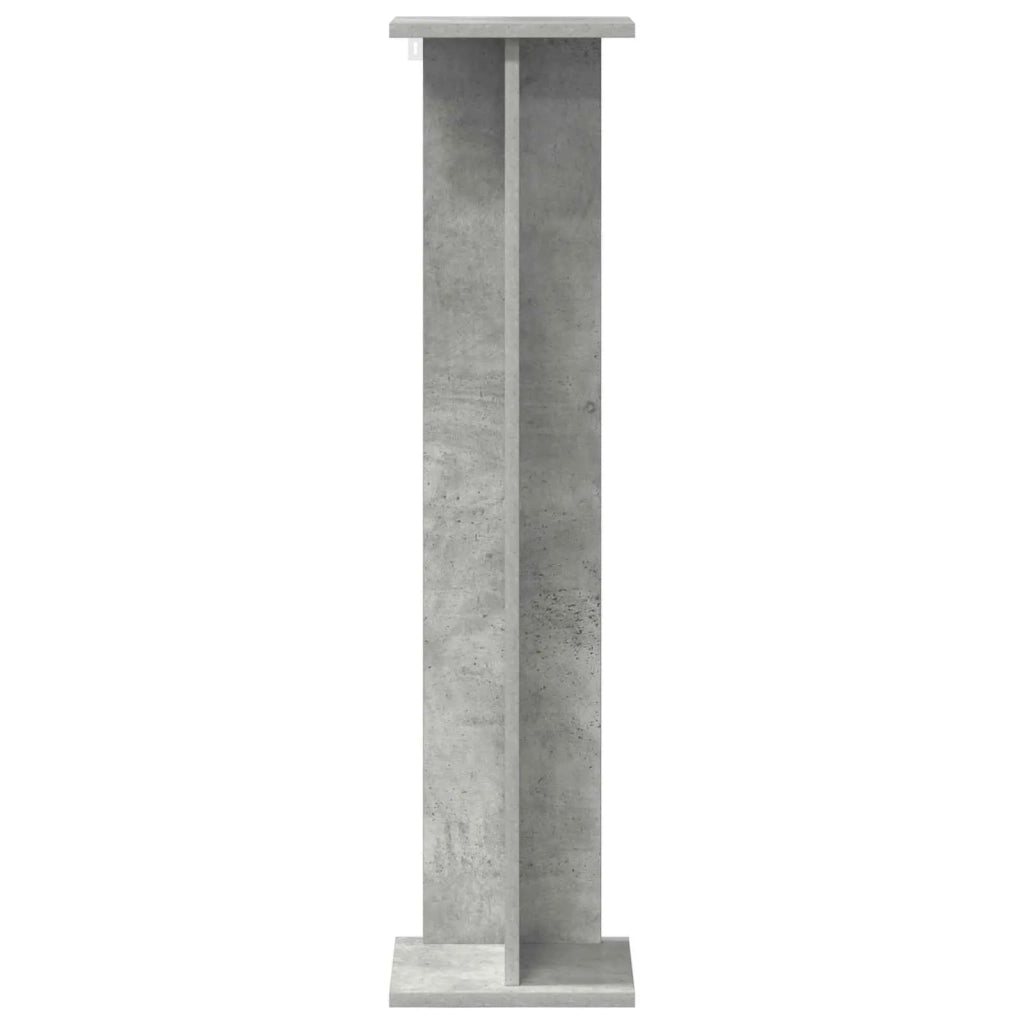 Supporto per piante 2 pcs Grigio Cemento 25 x 25,5 x 100,5 cm 899633