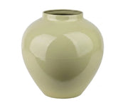 Vaso metallo Mondex Roger 14x28x28 cm verde salvia 1 pz