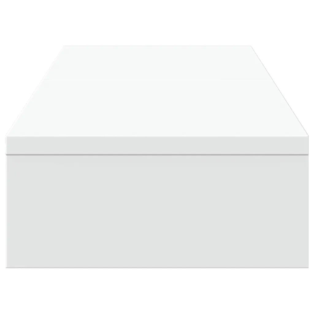 Supporto Monitor Regolabile Bianco 80x24x10,5 cm in Truciolato 854634