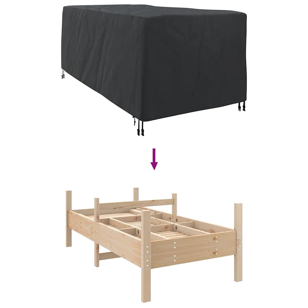 vidaXL Copertura per mobili da esterno 205 x 100 x 70 cm