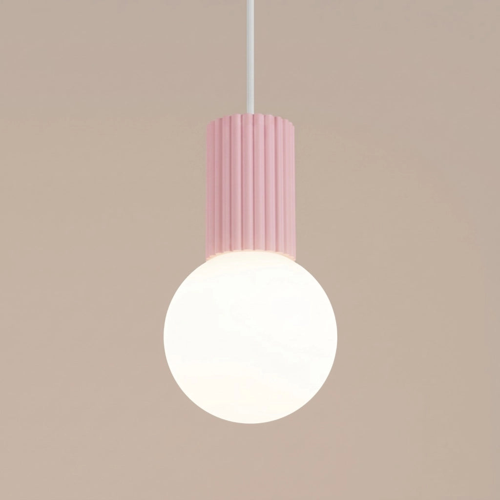 Lampada a sospensione HALO 1 rosa