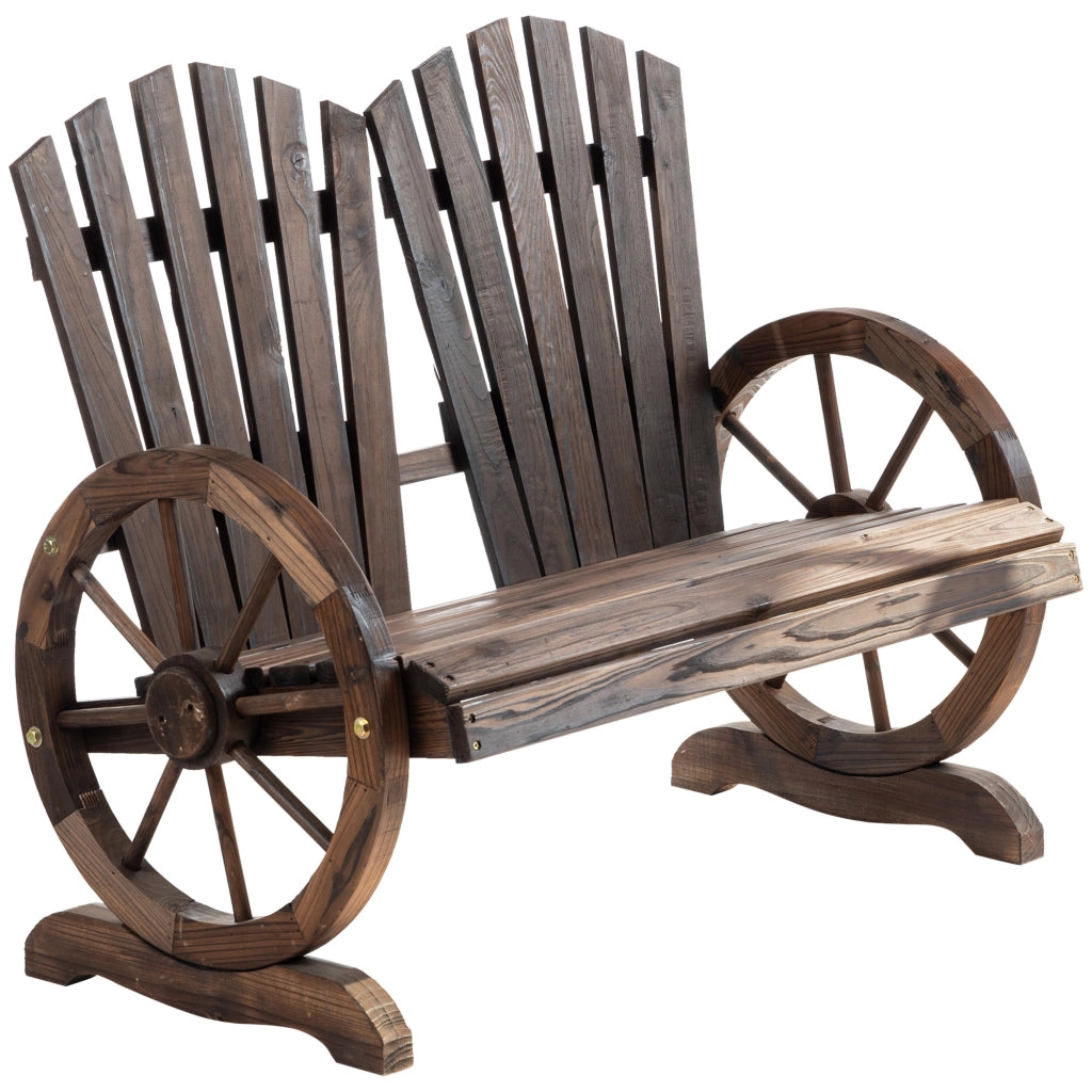 Panchina da Giardino in Legno ¨C zephmum ¨C 108x66x95cm Colore Legno