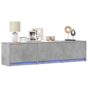 Mobile TV | Armadietto TV | Mobile Porta TV Calcestruzzo 165 x 34 x 40 cm Legno multistrato