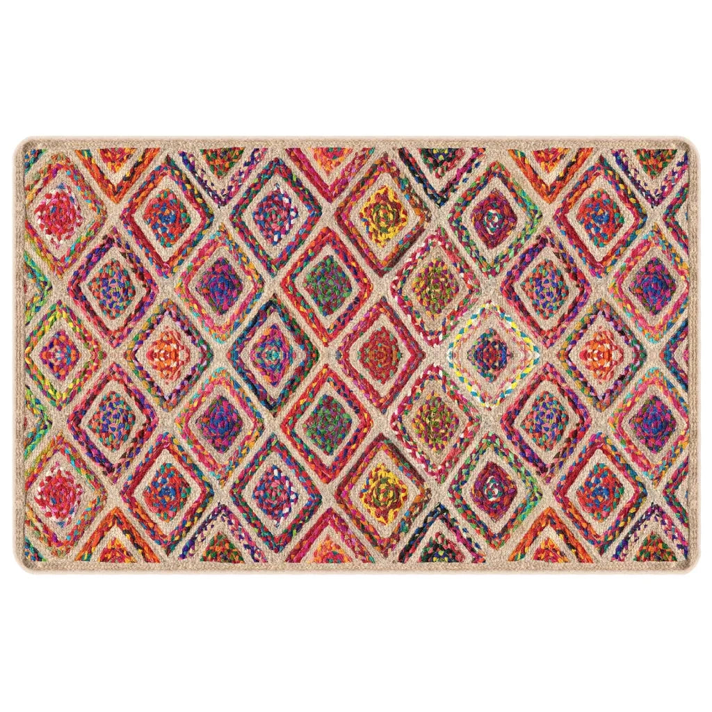 Tappeto Lavabile Multicolore 190x300 cm 136589